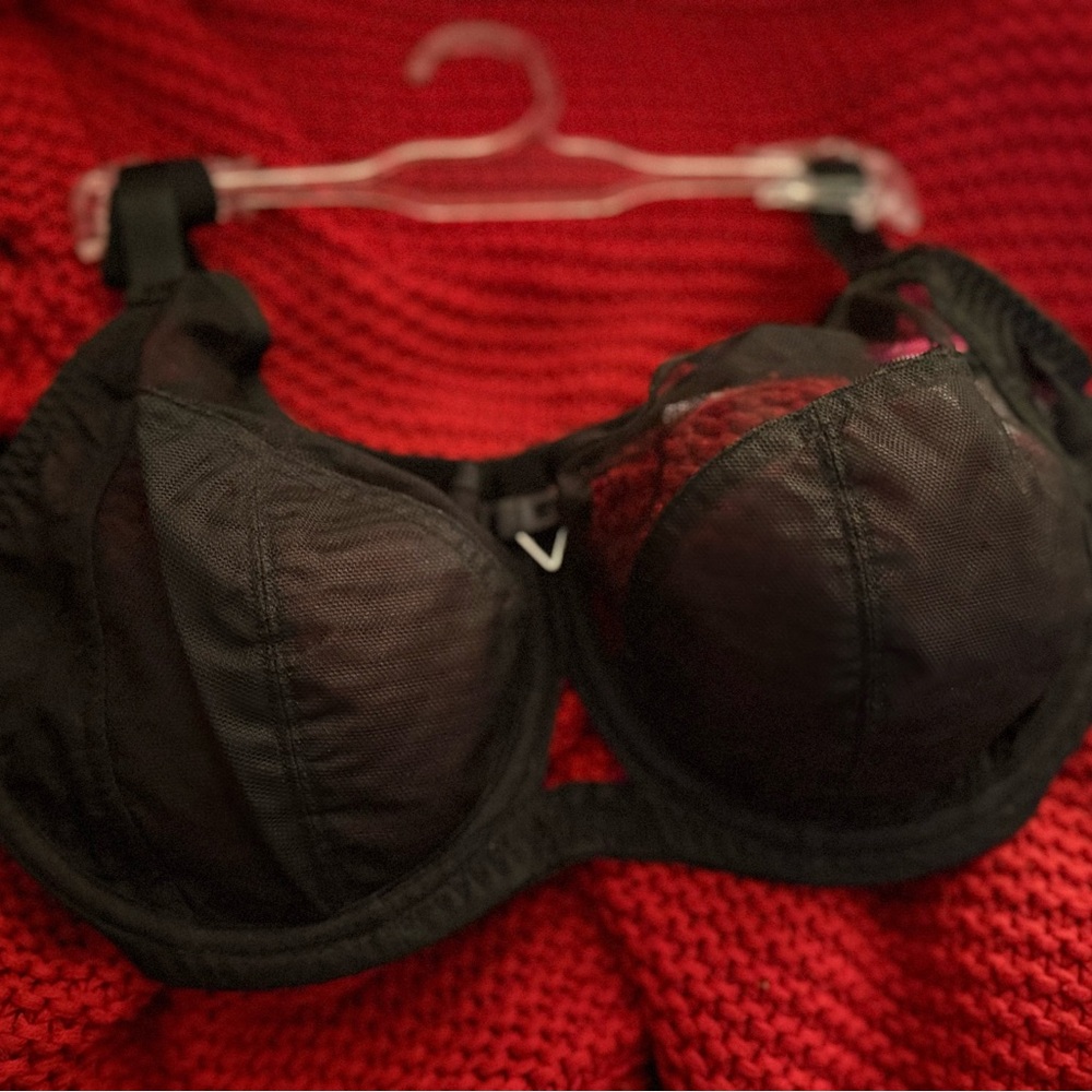 Curvy Kate Black Full-Coverage Bra with Underwire Support